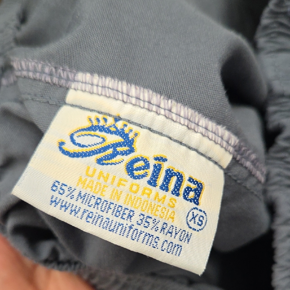 Reina Gray-blue Uniform Pants